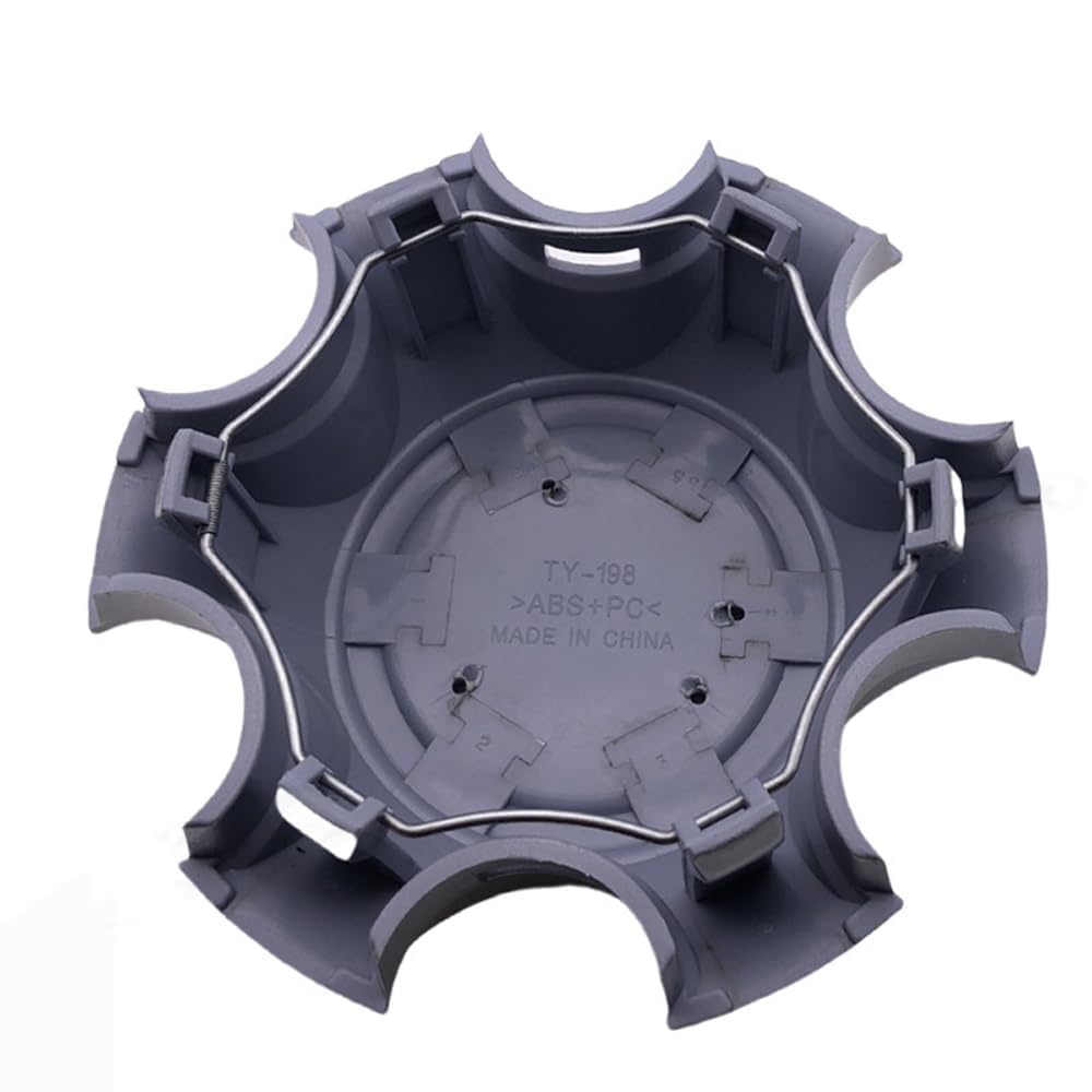 4 Pezzi Coprimozzi per Ruota per Toyota Tacoma 2005-2014 42603AD070, Auto Coprimozzo Centrale Antipolvere Impermeabile Tappi Mozzo Copriruota ABS Copricerchi
