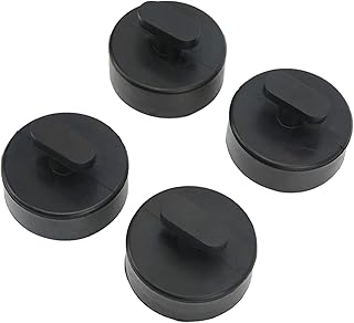 Jack Pad Adapter, Jack Pucks, Jacking Lift Pad Replacement for Corvette C5 C6 C7 C8 GS Z, 4PCS Jack Point Support Pad Pucks Rubber Larger Static Friction