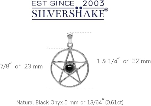 Miniatura 8 de Silvershake Colgante de plata de ley 925 con piedra lunar natural y collar de cadena de 18 pulgadas Plata piedra de luna