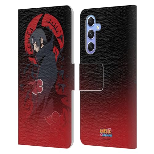 Étui Naruto Itachi Samsung Galaxy A34 5G avec porte-cartes et support vidéo