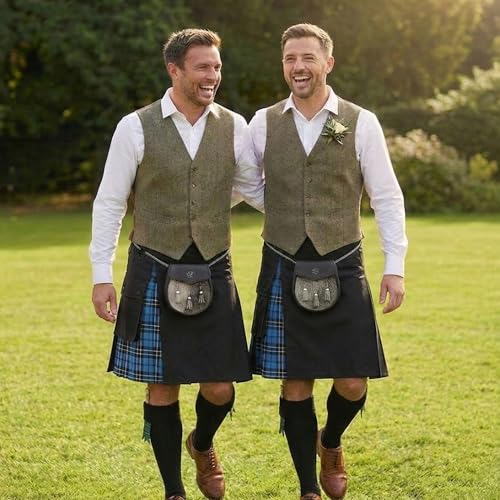 Image of UFS Kilts- Utility Kilt for Men Cotton & Tartan Size 30-66''
