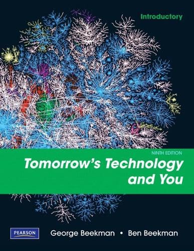 Tomorrow's Technology and You: Introductory