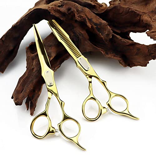 Ciseaux de coiffure professionnels ergonomiques pour soulager les doigts - 7
