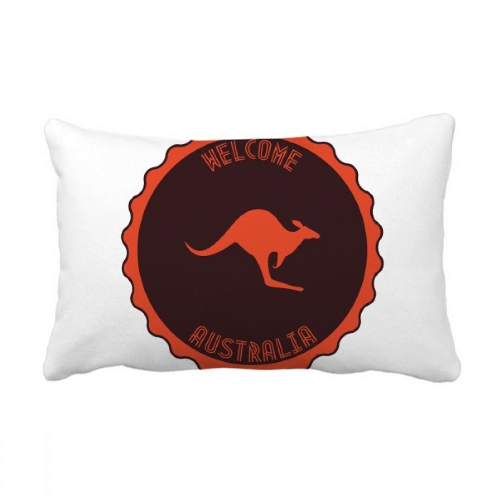 Oreiller lombaire kangourou Australie cadeau deco original pour la maison