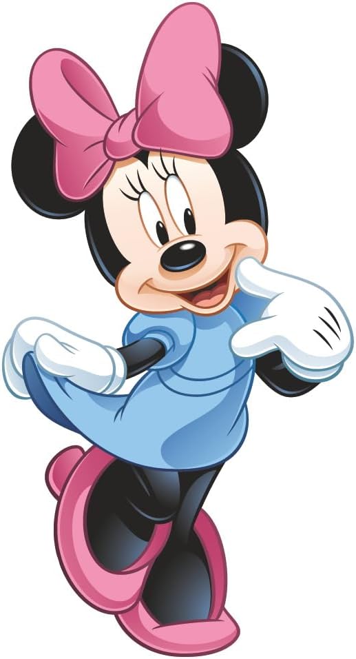 Disney RoomMates RMK1509GM Disney Minnie Mouse Giant Peel and Stick Wall Decal