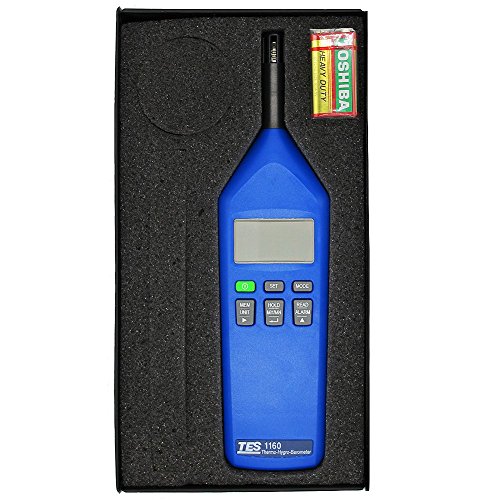 Tes 1160 Thermo/Hygro/Barometer/Humidity Temperature Meter #TOP5