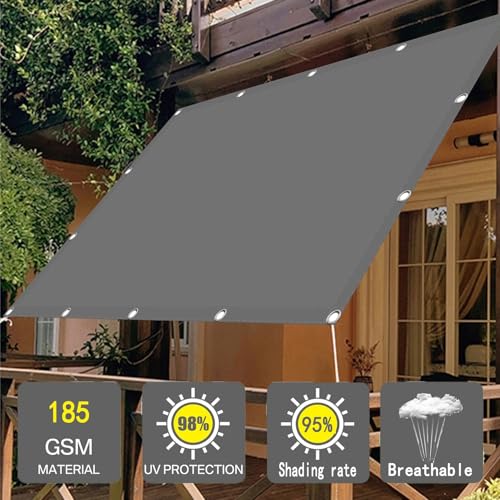 Voile d'ombrage pour éliminer la chaleur du balcon de terrasse - 4
