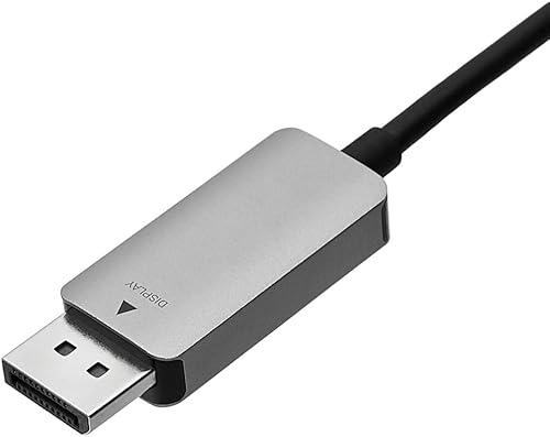 Miniatura 10 de Tienda Basics Cable USB-C a DisplayPort de aluminio - 3 pies