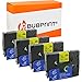Produktbild Bubprint 4 Schriftbänder kompatibel für Brother TZE-621 TZE 621 für P-Touch 1280 2430PC 2730VP 3600 9500PC 9700PC D400VP D600VP H100LB H105 P700 P750W