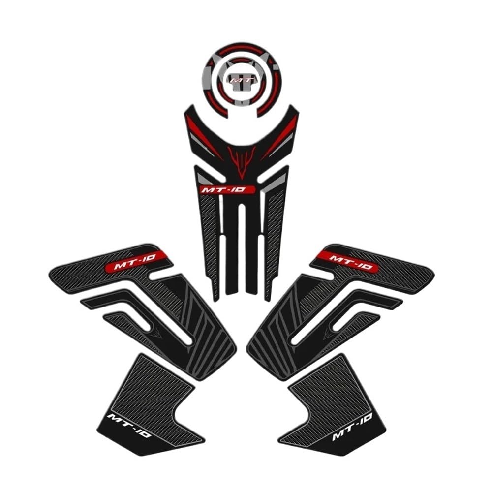 Fuel Tank Protector Motorbike Tank Pad Grips for Mt10 Fz10 FZ MT-10 SP Motorcycle Gas Fuel Oil Kit Protector Stickers Decals