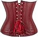 ICEGIA Underbust Corsets for Women Corset Top Waist Trainer Fashion Bustier Plus Size Corset