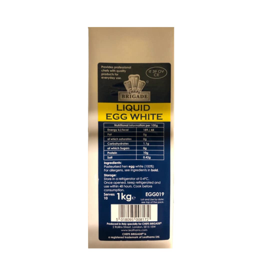 Chefs Brigade Liquid Egg White 1lt x 2