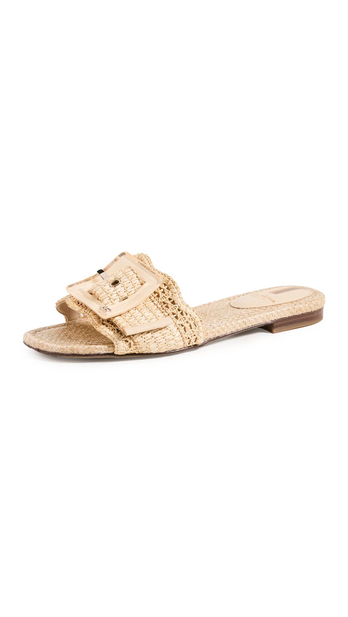 Sandale plate Sam Edelman Bambi en cuir naturel d'exception - 6