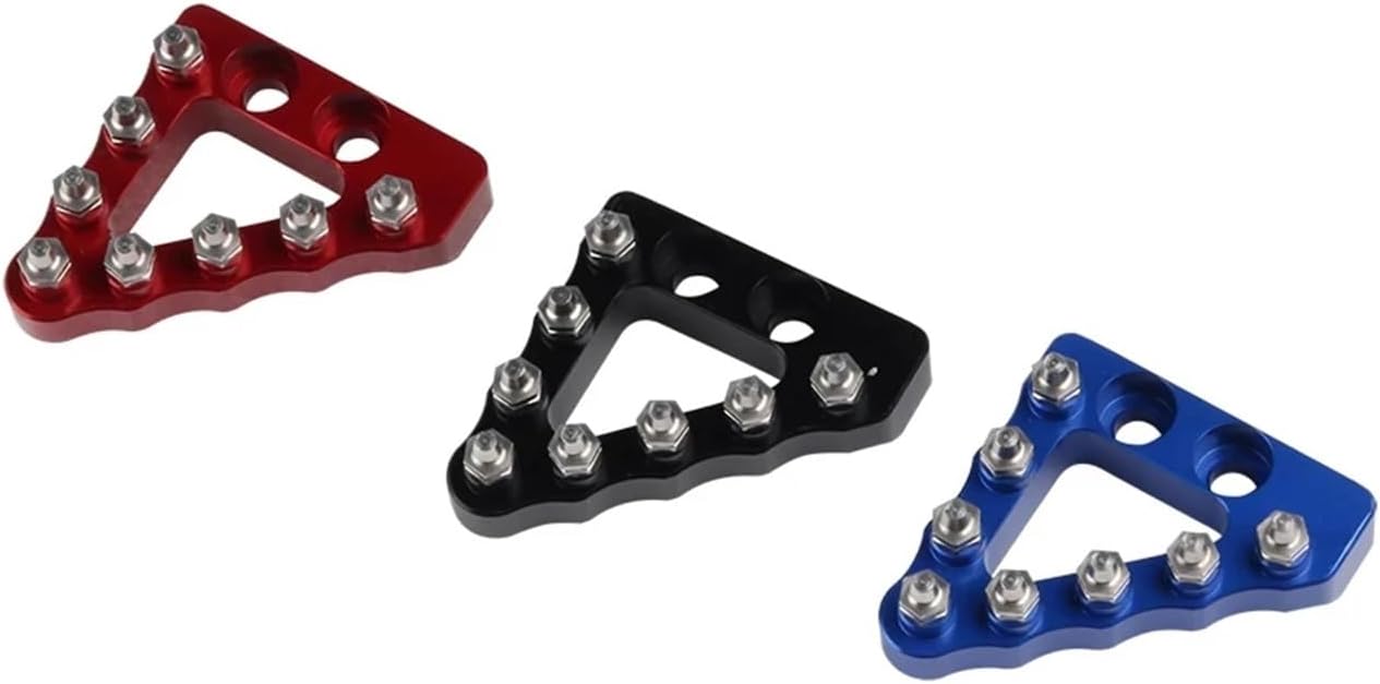 Motorcycle Brake Pedal Lever Step Tip Plate Floor Boards Fit for Husqvarna 701 Supermoto Enduro 2022-2019(Blue)