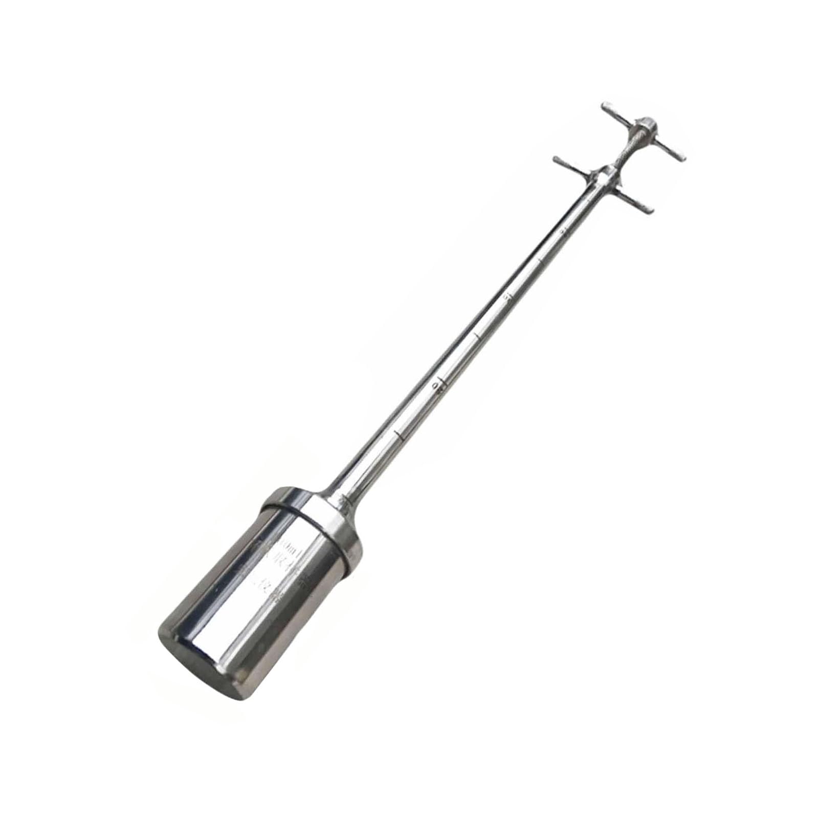 Échantillonneur de Liquide visqueux de 100 ML, échantillonneur de 0,5 m/1,6 pi, sonde d'échantillonnage en Acier Inoxydable 304 avec échelle pour échantillonnage de Liquide en Laboratoire/in
