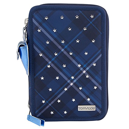 Preisvergleich Produktbild Top Model 8424 3-fach Federtasche, Stars und Stars