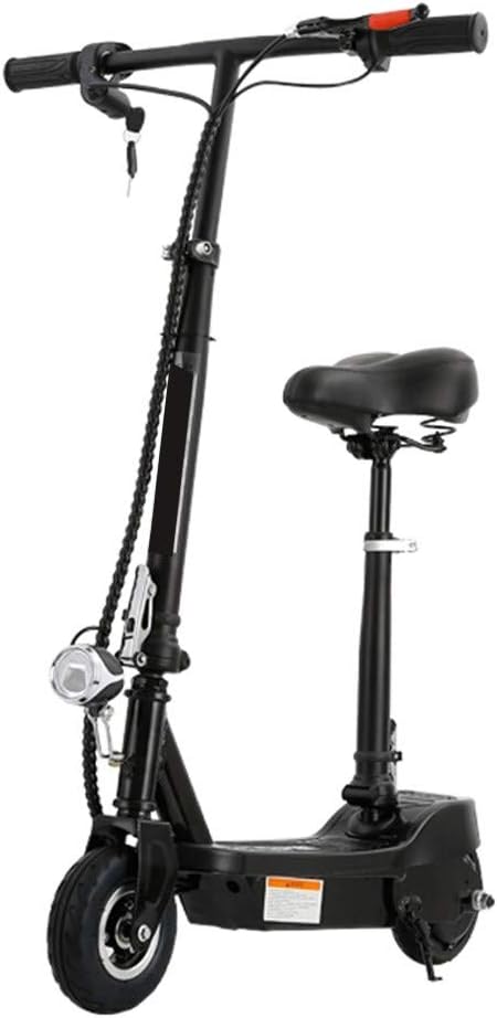 NBWE Folding Electric Car Mini Small Scooter Two-Wheeled Lightweight Portable Adult to Travel Battery Car 24V Brushless Lithium Battery 18 Km Suspension