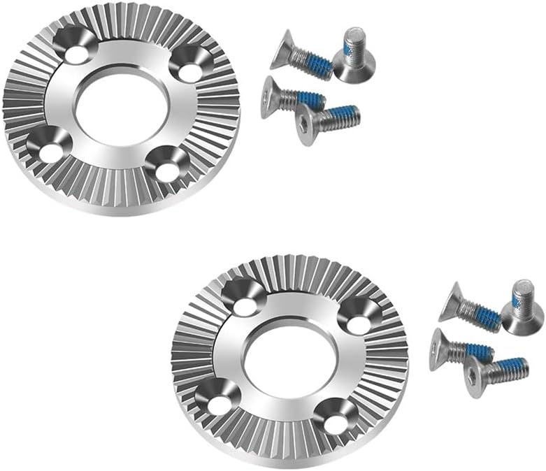 Arri Rosette Mount Adapter Gear, Arri Rosette Mount Adapter Gear Head Connector, with 12mm Un-Threaded Thru Hole for Camera Cage Handle Grip Photography (2 pcs)