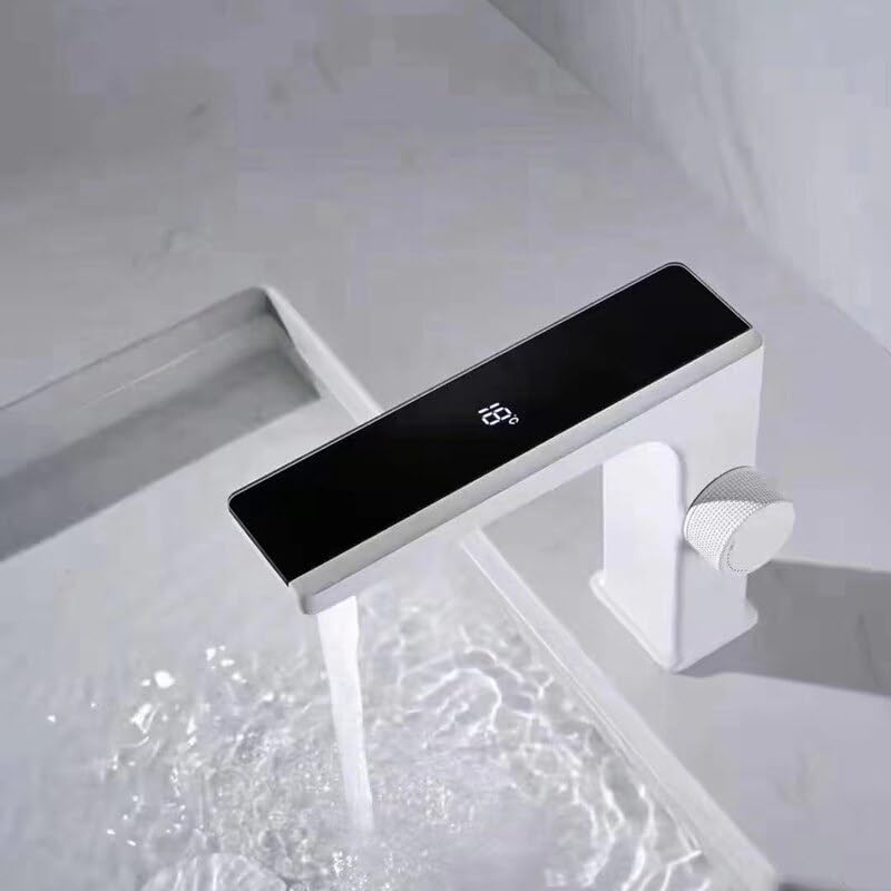Robinet d'évier LED blanc pour transformer votre salle de bain en un espace bien-être