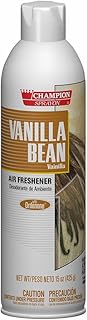 Champion 5174 Water-Based Air Freshener, Vanilla Bean, 15 oz Aerosol (Pack of 12)