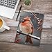 BTCOWZRV Cute Cardinal Birds Notebook Refillable Note Book Spiral Notebook Detachable with 6 Ring A5 Loose-Leaf Note Books for Business Note-Taking Office Supplies 9 X 13.7 Inch