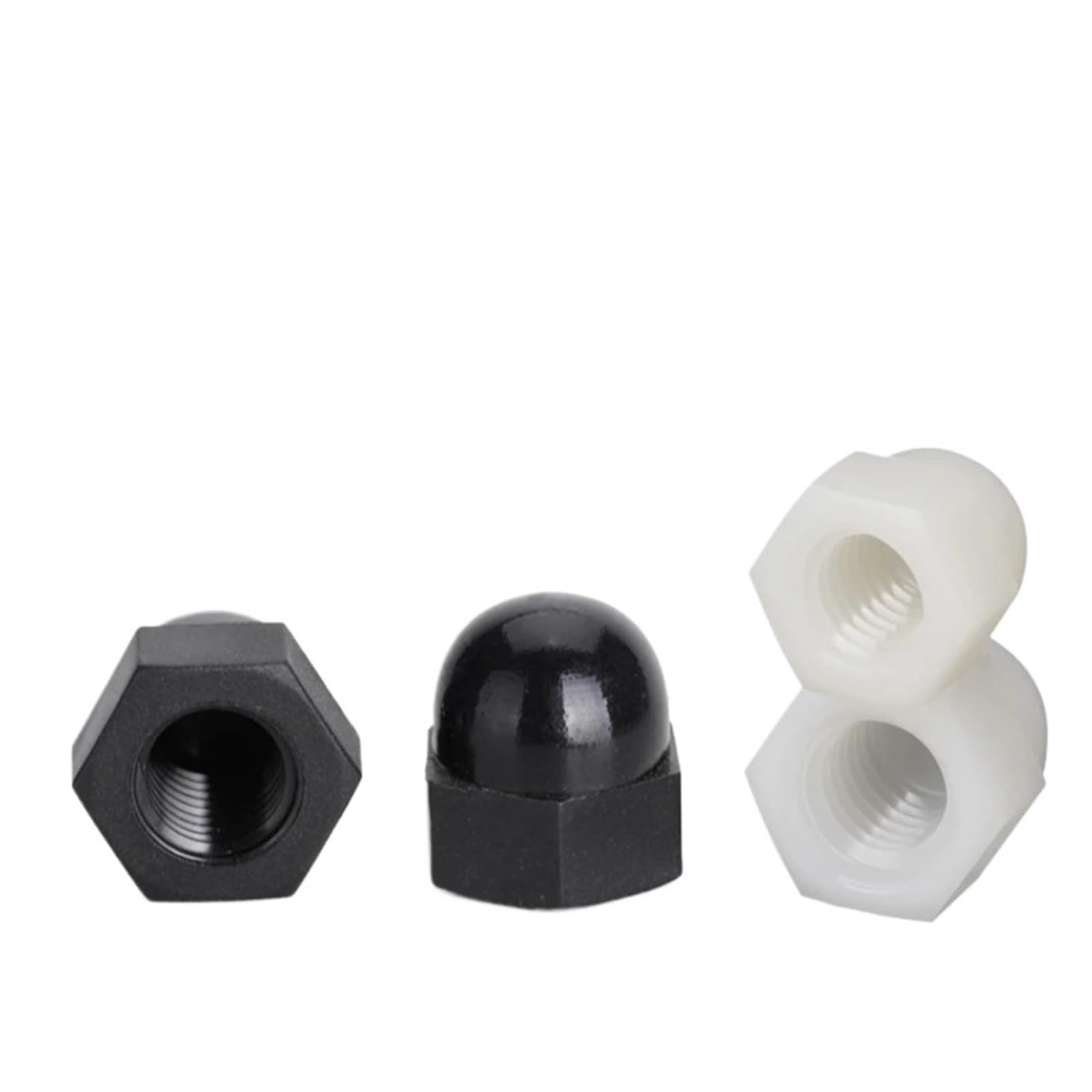 Dadi a cupola con cappuccio cieco in nylon