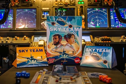 Image of Sky Team Turbulence | Land Safely Through Storms | Ages 12+ | 2 Players