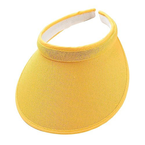 Sun Visor Hats Wide Brim for Women Large Clip-on Visors UV Protection Adjustable Caps Outdoors Sports Golf Beach Cap