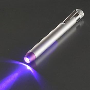 Amazon.co.jp: オーム電機 LED UVブラックライト ペン型 395nm