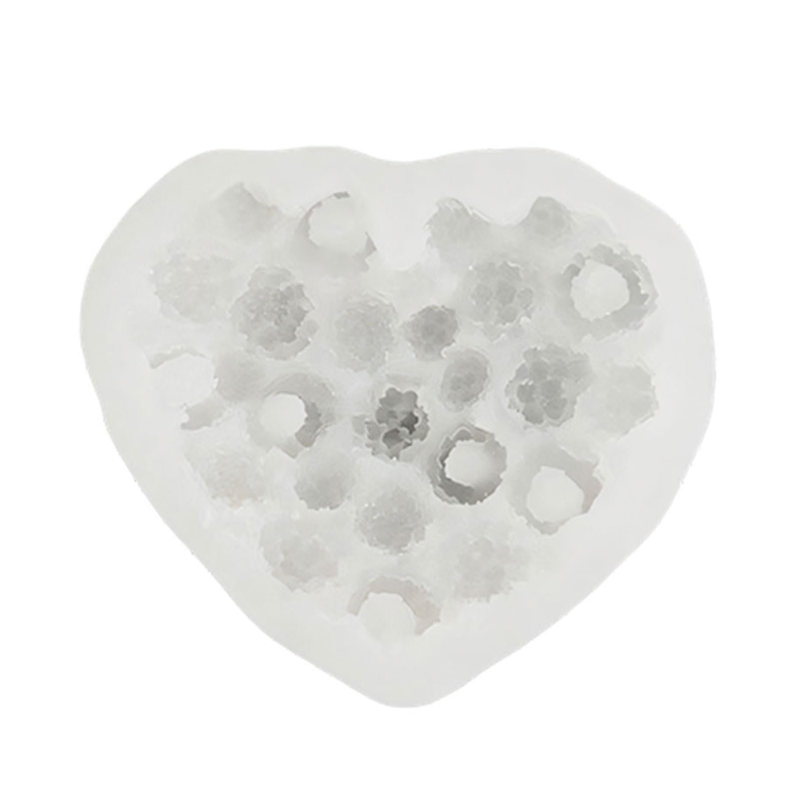 Buxuaaaa Raspberry Mousses Cake Molds Food Grade Silicone Chocolate Dessert Baking Family Gathering Bakeware Raspberry Heart Baking Flexible Food Grade Silicone for Chocolate Desserts and Family
