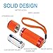 LUX-PRO LP395-OR Gels Glow in Dark 9 LED Flashlight, Orange by LUX-PRO