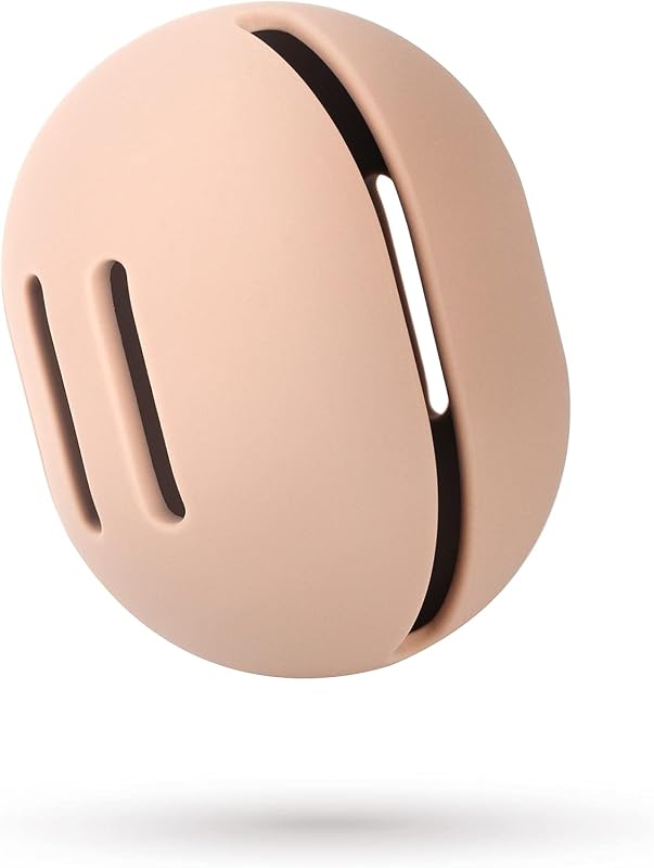 FERYES Makeup Sponge Holder – Shatterproof Eco-Friendly Silicone Beauty Make Up Blender Case for Travel - Khaki