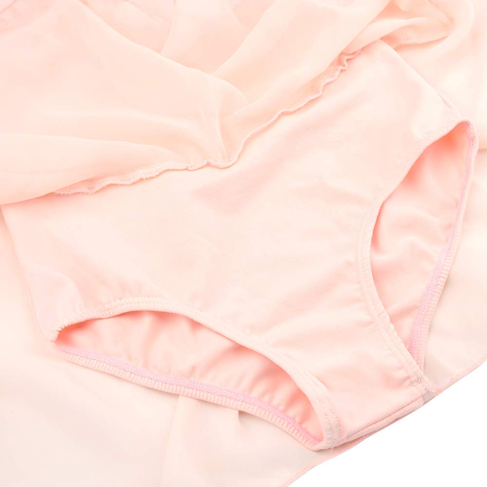 Bezioner Vestido de Ballet Maillot de Danza Manga Larga Gimnasia Leotardo Algodón Body Clásico para Niña