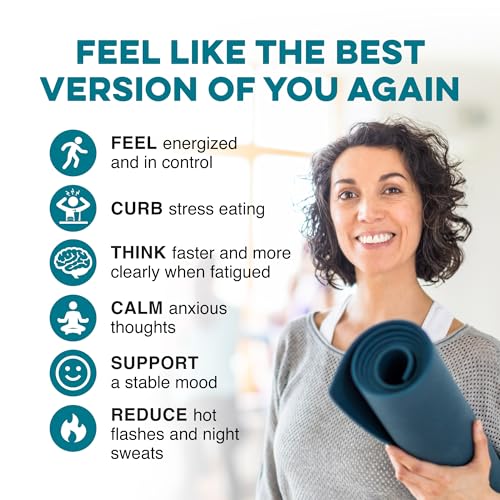 Nugenix for Women Balance - Hormone Balance for Women, Boost Energy, Improve Focus & Mental Clarity, Restore Hormonal Balance, Menopause, Ashwagandha KSM-66, Turmeric, Vitamin D, DIM, 60 Count - Image 3