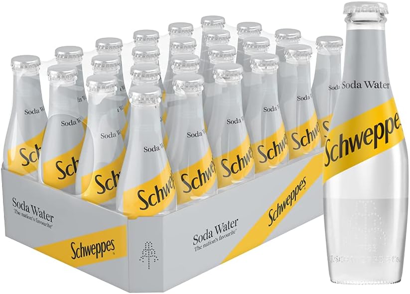 Schweppes Soda Water Bottle, 200 ml