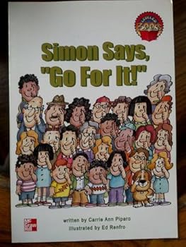 Paperback Simon says, "go for it!" Book