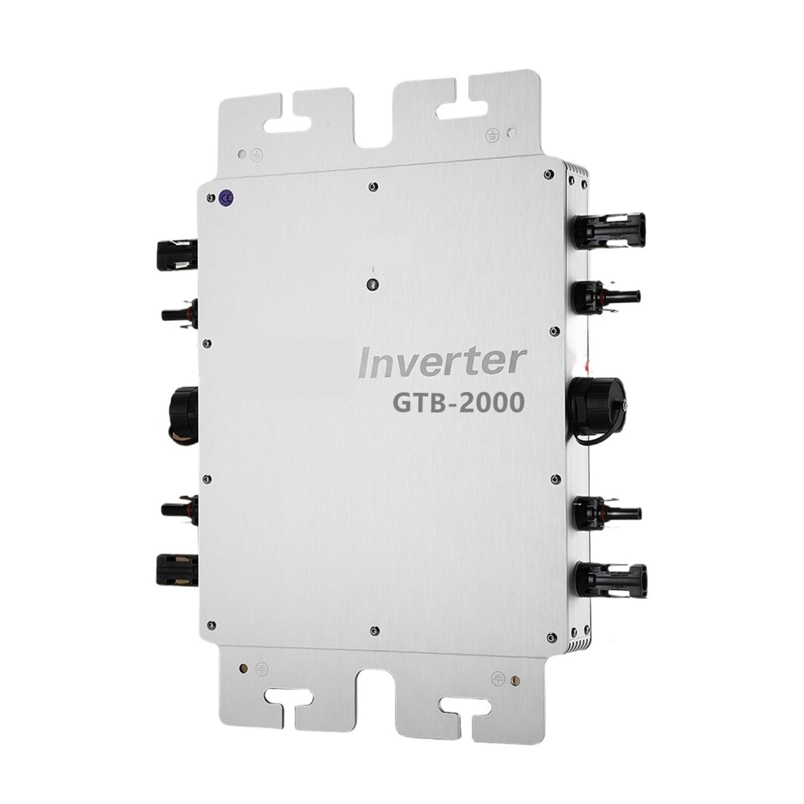 micro inverter fotovoltaico in rete Inverter solare da 2000 W, 2400 W e 2800 W, convertitore for pannello solare, 110 V, 220 V, 230 V, impermeabile IP65, inverter solare da rete(Silver 2000w,230V)
