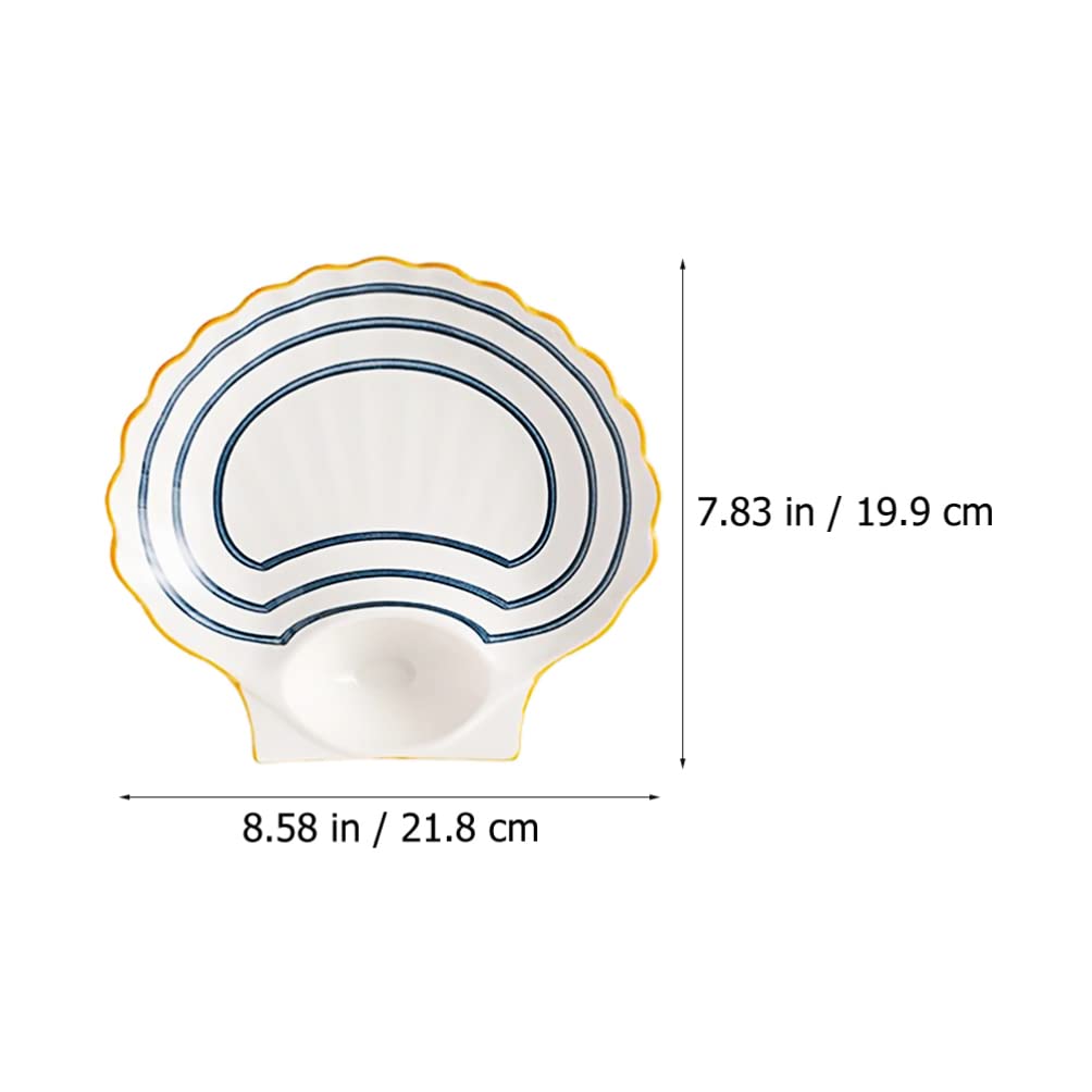 Ensemble d'assiettes divisées – Contrôle de régime, plateau avec compartiment à sauce, idéal pour servir des repas, parfait pour contrôler les portions et manger sainement