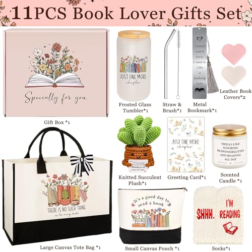 Set de regalos para amantes de libros, 11 piezas miniatura 2