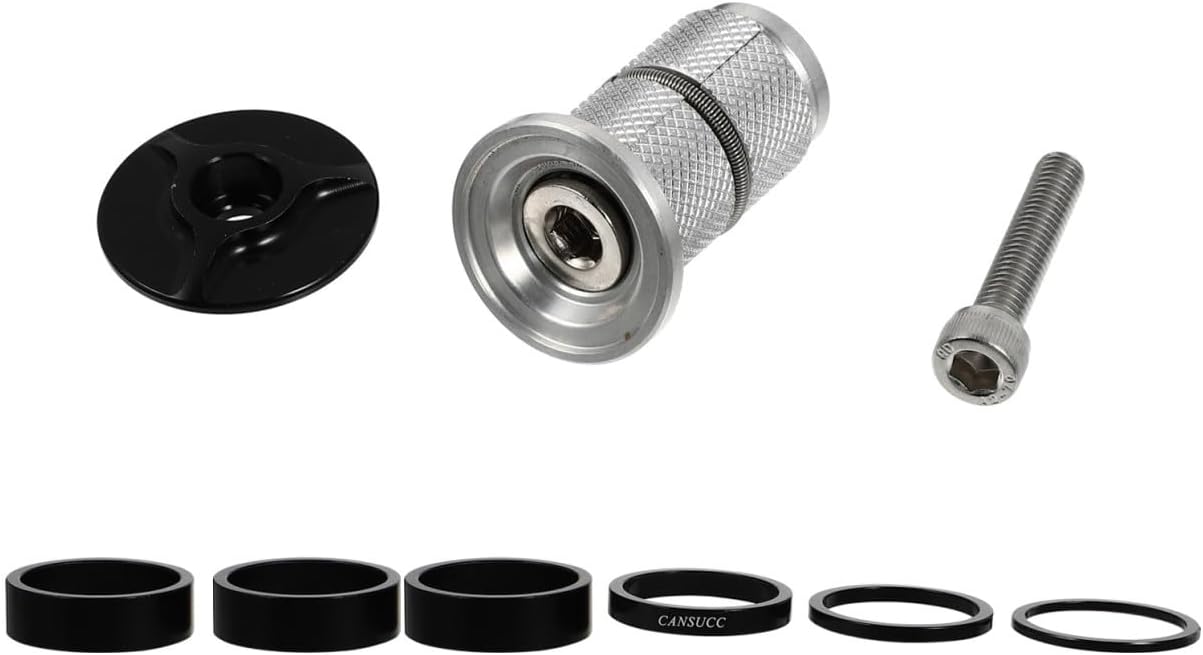 POPETPOP Bike Head Air Compressor Tube Handlebar Links Bowl Forks Bearings Head Bearing Holder Cycle Valve Pump