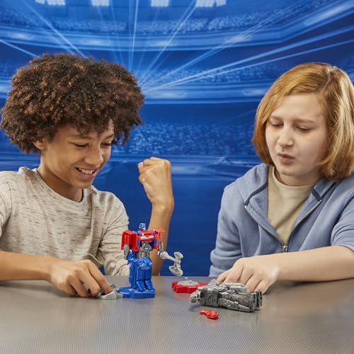 Transformers One Robot Battlers Action Figure 2-Pack, 4.5-Inch Optimus Prime (Orien Pax), 4.5-Inch Megatron (D-16), Interactive Toys for Boys and Girls Ages 6 and Up - image 6