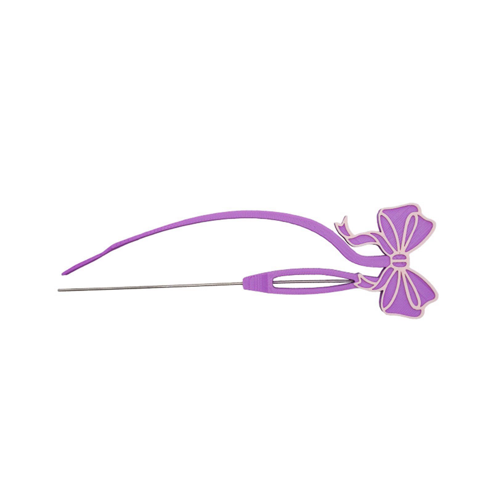 Unique 2.6Mm Butterfly Bowknot Jewelry Needle Crafted from Polylactic Acid for Detailed Creation Jewelry Making Supplies