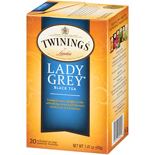 Twinings Lady Grey Black Tea, 20 Tea Bags #TOP2