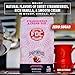 Fire Department Coffee - Gives Back to Firefighters - Strawberries & Cream Rum Infused Ground Coffee - Medium Roast - Non-Alcoholic - Roasted in the USA - Veteran Owned - 12 oz