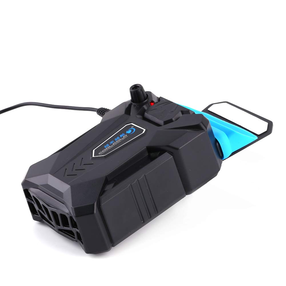 Mugast Laptop Cooler, Air Extracting Laptop Cooling with Vacuum Fan - USB Powered, Wind Control, Low-Noise, Portable Radiators,CPU Cooler, Fan Heat Sink for Notebook