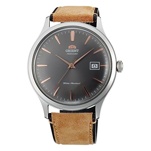 Orient Reloj Analógico para Hombre de Automático con Correa en Cuero FAC08003A0
