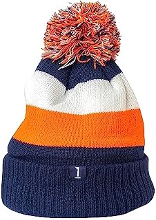 INZO Golf Beanie Hat with Pompom Bobble & Fleece Lining