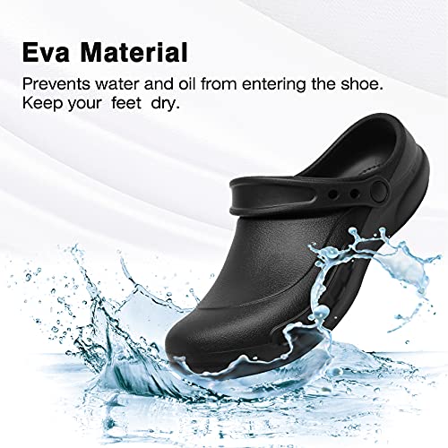 Unisex Oil Resistant Waterproof Chef Shoes Non Slip Kitchen Shoes for Men3