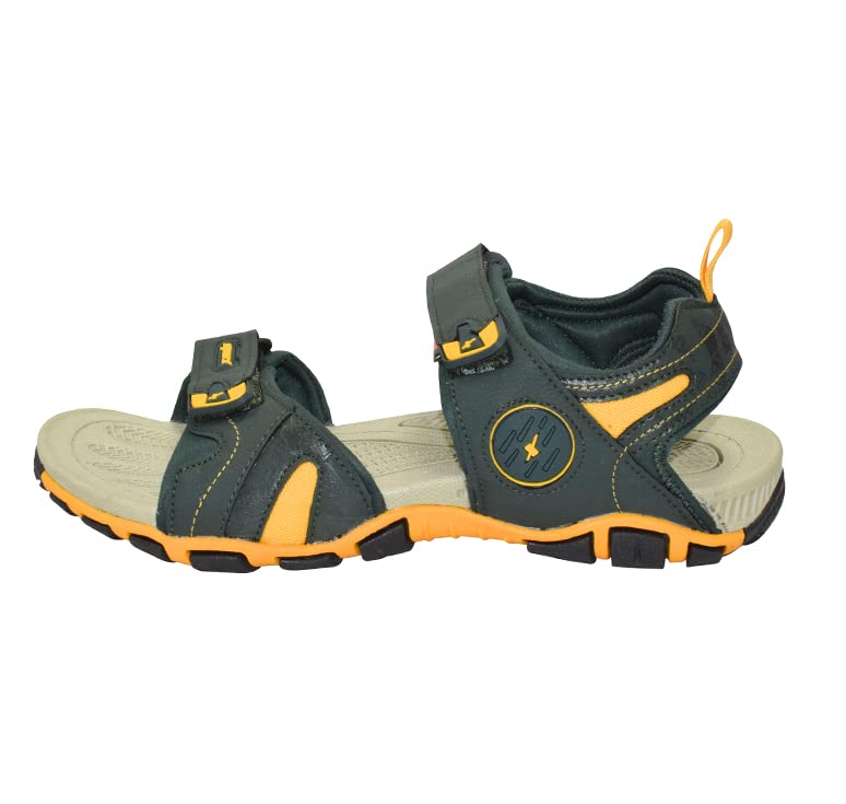 Sparx Men Forest Green Yellow Outdoor Sandals-6 UK (39 1/3 EU)  (SS0491G_GFYL0006) : Amazon.in: Fashion