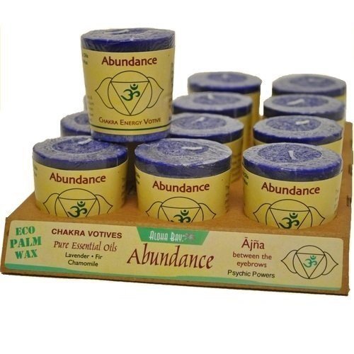 Aloha Bay Chakra Votive Abundance 2 Oz Case 12